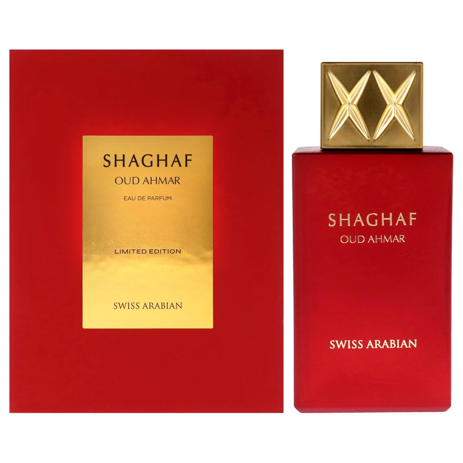 Swiss Arabian Shaghaf Oud Ahmar Eau de Parfum Unisex 75ML